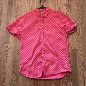 Button up salmon super clean